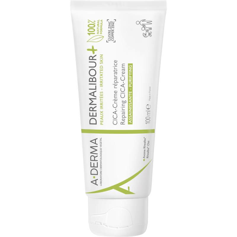 A-DERMA Dermalibour+ Reparační CICA-Krém 100ml