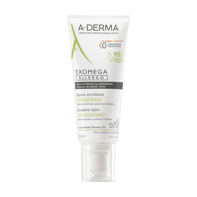 A-DERMA Exomega ALLERGO Emolienční balzám 200ml