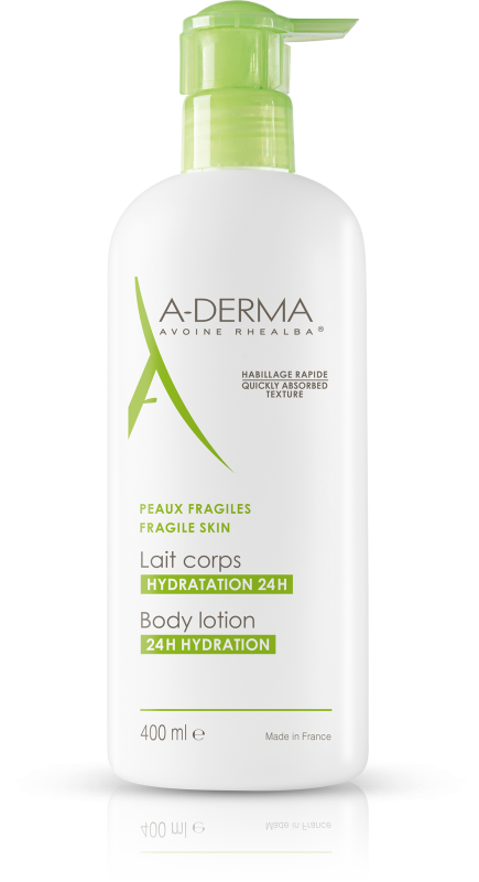 A-DERMA Hydratační tělové mléko 400ml