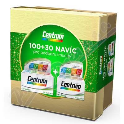Centrum AZ tbl.100+30 Vánoční balení
