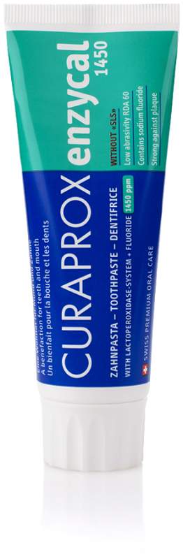 CURAPROX enzycal 1450ppm zubní pasta 75ml