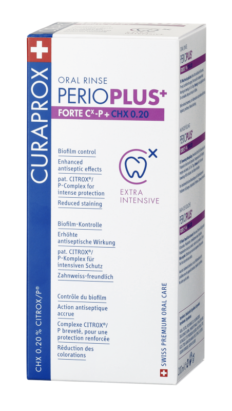 CURAPROX Perio Plus+ Forte ústní voda 200ml