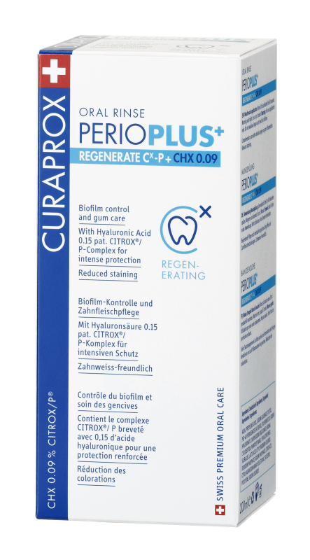 CURAPROX Perio Plus+ Regenerate ústní voda 200ml