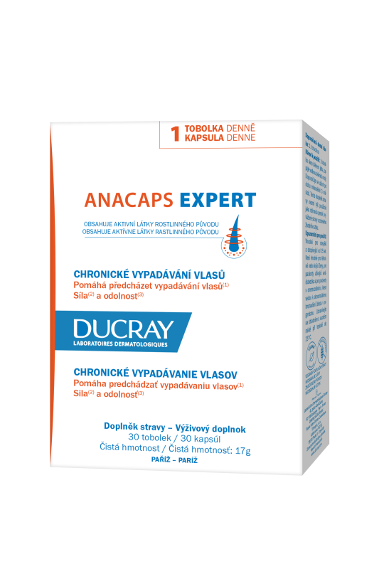 DUCRAY Anacaps Expert-chronické vypad.vlasů cps.30