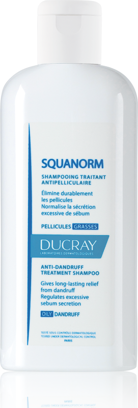 DUCRAY Squanorm Šampon-mastné lupy 200ml