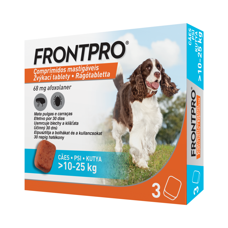 Frontpro 68mg 10-25kg žvýkací tbl.3