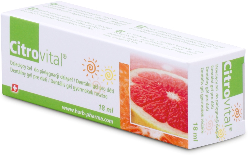 Fytofontana Citrovital Dentální gel pro děti 18ml