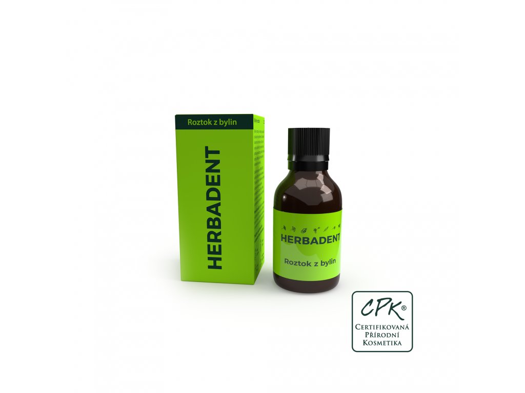 HERBADENT bylinný roztok na dásně 25ml