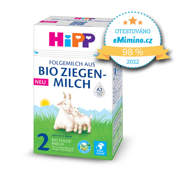 HiPP MLÉKO 2 BIO kozí 400g