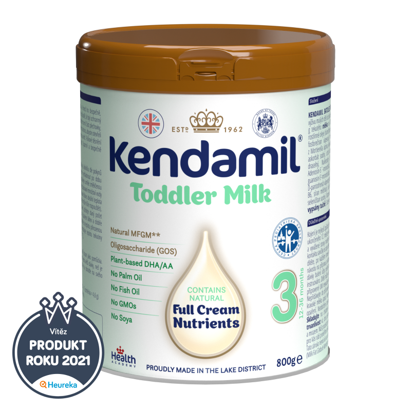 Kendamil kojenecké batolecí mléko 3 DHA+ 800g