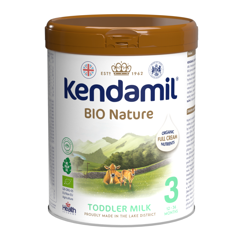 Kendamil Nature batolecí mléko 3 DHA+ BIO 800g