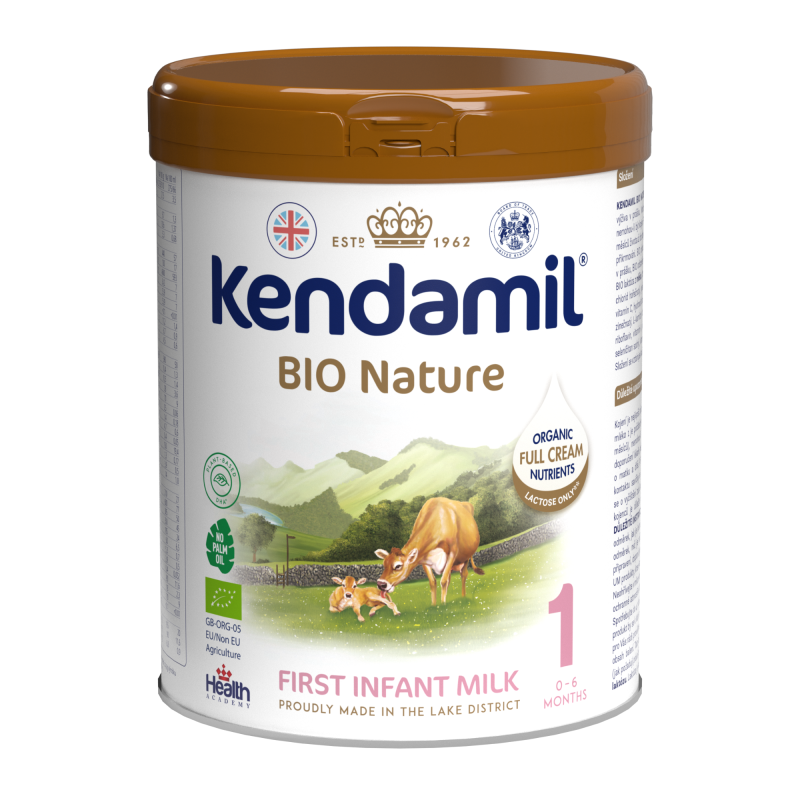 Kendamil Nature kojen.počát.mléko 1 DHA+ BIO 800g