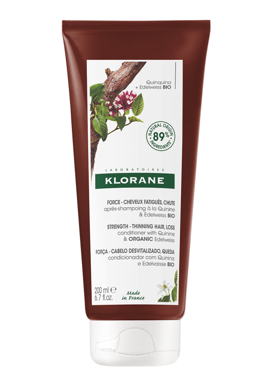 KLORANE Balzám chinin a BIO protěž alpská 200ml