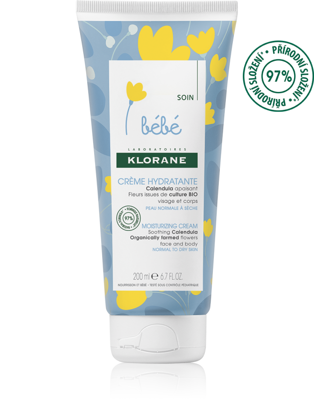 KLORANE BEBE Hydratační krém 200ml