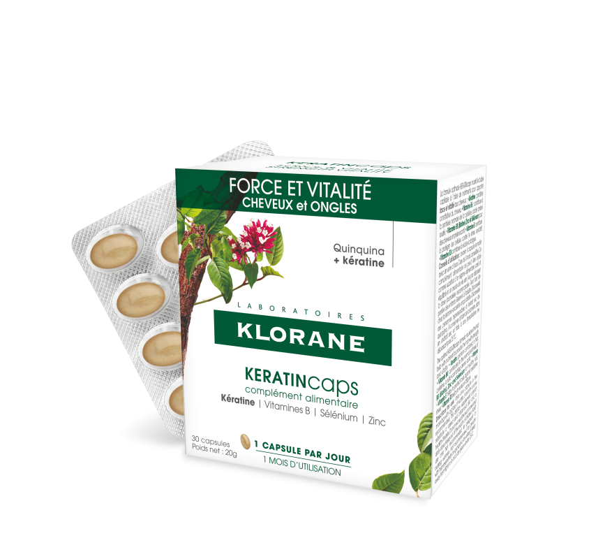 KLORANE Keratincaps Vlasy a nehty cps.30