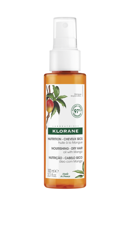 KLORANE Olej mango na suché vlasy 100ml