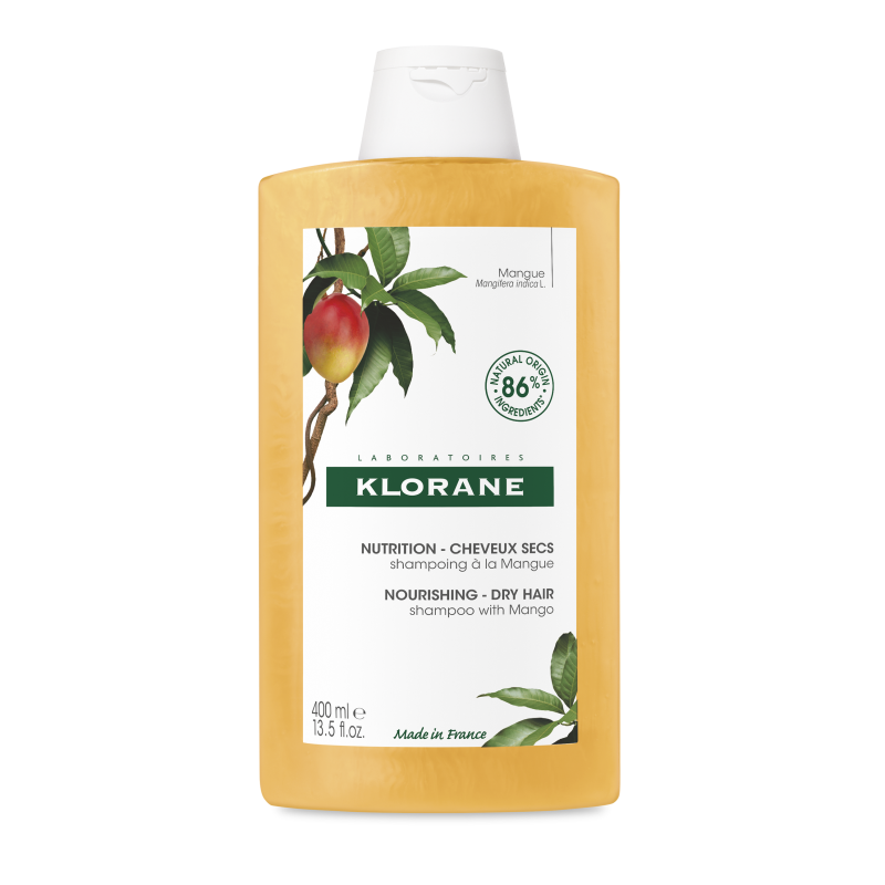 KLORANE Šampon mango na suché vlasy 400ml