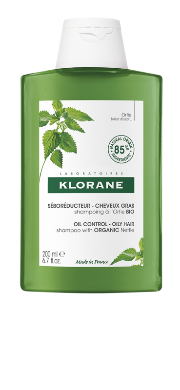 KLORANE Šampon s BIO kopřivou mastné vlasy 200ml