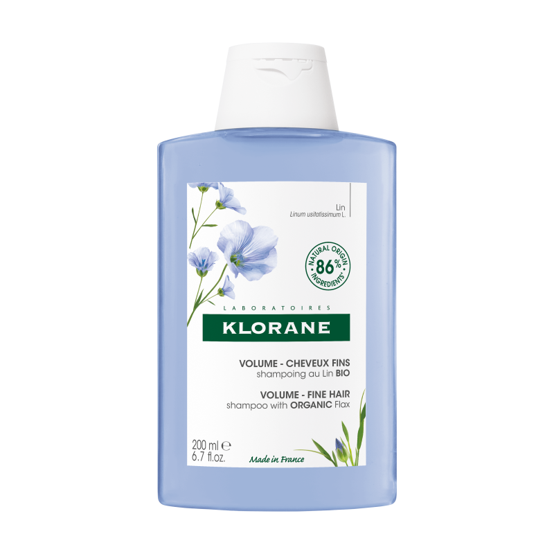KLORANE Šampon s BIO lnem 200ml