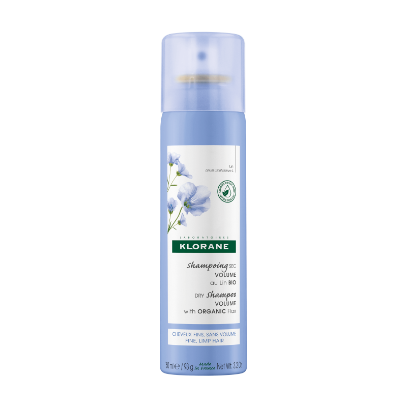 KLORANE Suchý šampon s BIO lnem pro objem 150ml