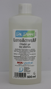 Lotio Aktiv AF chladivý gel bez alkoholu, 500 ml (18ks/krt)