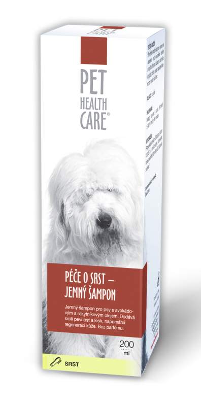 PET HEALTH CARE Péče o srst - jemný šampon 200ml