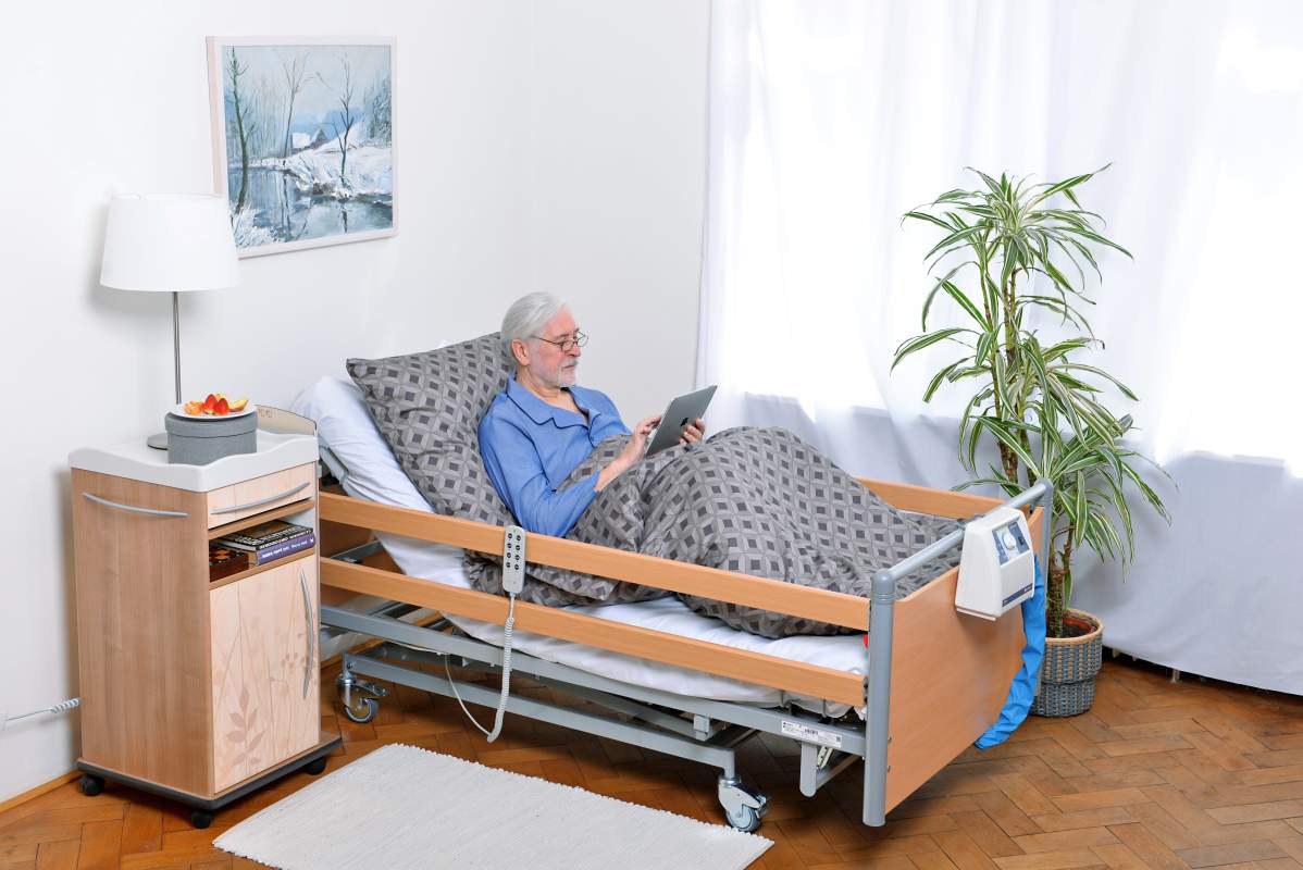 Terno plus (pasivní matrace Prema Care 20, hrazda a rukojeť, postranice)