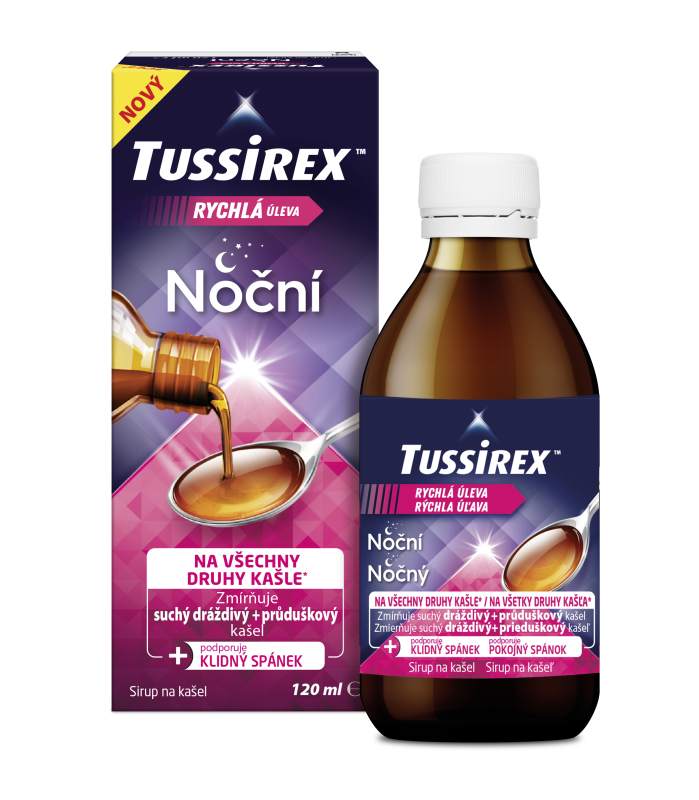 Tussirex noční sirup 120ml