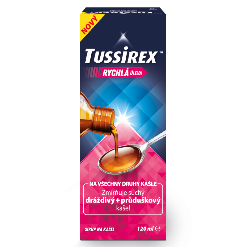 Tussirex sirup na kašel 120ml